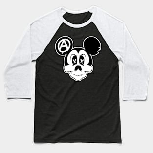 Anarchy Mouse Baseball T-Shirt